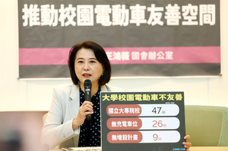 藍委籲推校園電動車友善空間 教育部：會和學校溝通