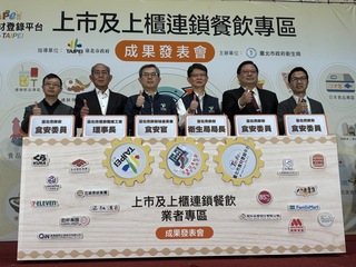 北市食材登錄納18家上市櫃業者 用料來源全揭露