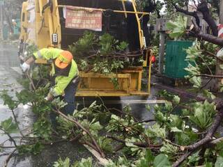 體恤清潔隊颱風天出勤 高市推加班費外再給補休