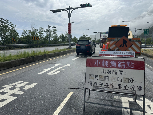 舊蘇花公路和中段落石  蘇花改中仁隧道單線輪放 | 華視新聞