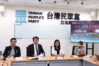 民眾黨團批憲法法庭 對官員呵護備至、給免死金牌