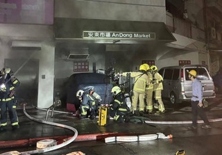 北市安東市場凌晨火警 樓上托兒所4童不適送醫