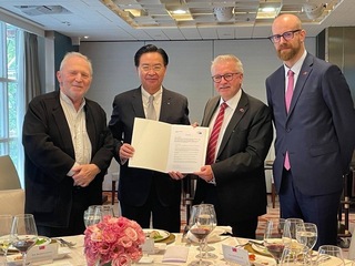 吳釗燮：今年歐洲數國軍艦航行台海 阻中侵略台野心