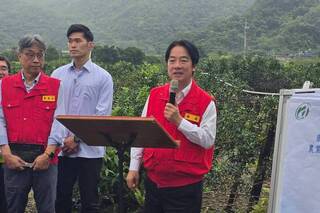 總統視察宜蘭農業災情 農業部：宜蘭全品項現金救助