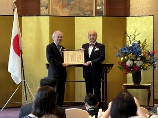 玉蘭莊致力日台長者交流  獲日本外務大臣表彰