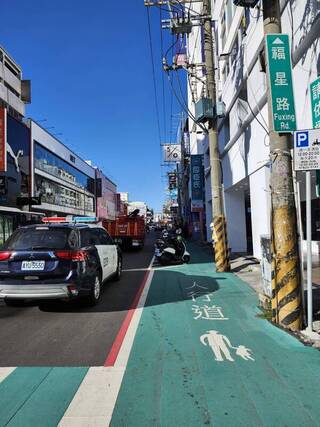 標線型人行道禁停車  台中大執法最高開罰1200元