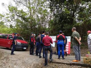 苗栗男修果園灌溉用水管失聯  警消入溪擴大搜救