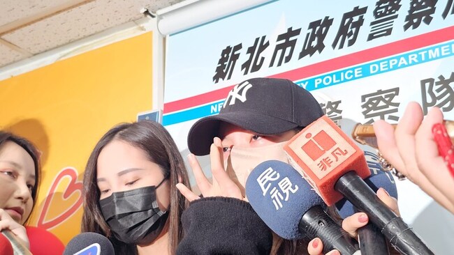 李多慧疑遭跟蹤報案淚灑警局  新北警：已鎖定對象 | 華視新聞