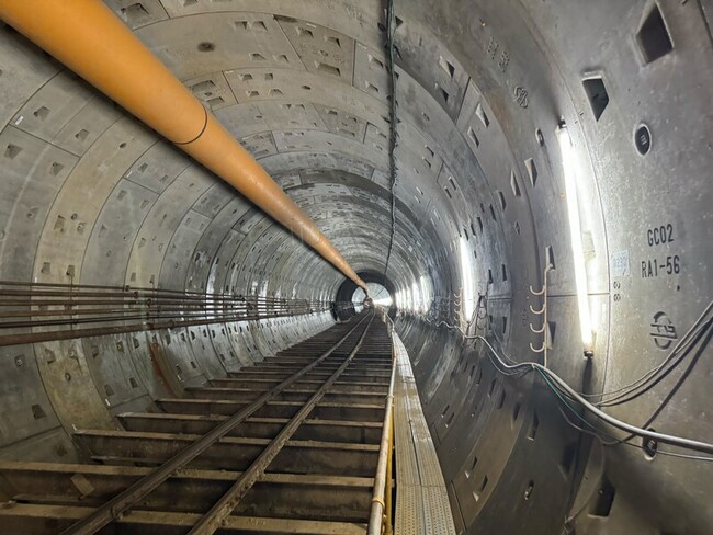 桃捷綠線八德首條潛盾隧道貫通  拚119年全線通車 | 華視新聞