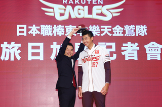 蕭齊披上樂天金鷲197號戰袍 盼與宋家豪一起努力