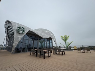 清水服務區全面改裝  招潮蟹咖啡廳成打卡熱點