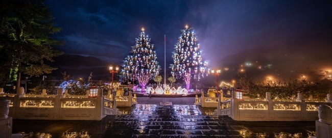 台中山谷燈光節11/28點燈 梨山谷關打造雪國耶誕村 | 華視新聞