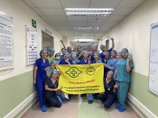 菲律賓女孩顱顏裂鼻旁裂口 台灣義診團助重拾笑容