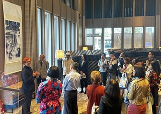 飯店藝術聯展匯集30幅作品  盼增日月潭旅遊亮點