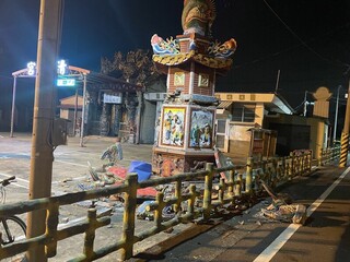 台南15震 宮廟金爐傾斜、民宅受損撤離安置3人