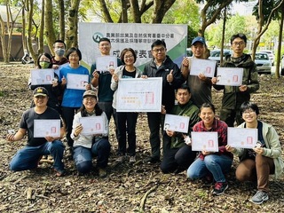 台中林業分署12人取得攀樹證照  強化樹冠層調查