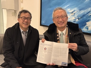 吳志中參加柏林安全會議 傳達台灣和平行動方案