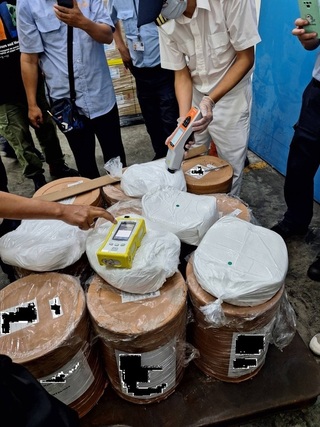 全台最大宗 檢警查獲市價27億毒品依托咪酯走私