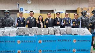 落實安居緝毒 卓榮泰嘉勉澎湖檢警調海巡破大麻案