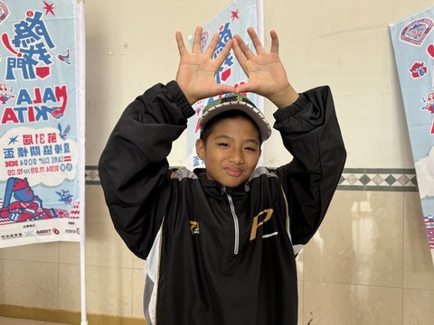 12強鼓勵小朋友追夢 關懷盃刮陳傑憲林昱珉旋風