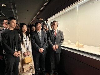 陸生團訪故宮 蕭旭岑：呼籲兩岸交流更開放