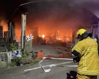 高雄阿蓮區羊舍起火 數十隻羊遭燒死無人傷亡