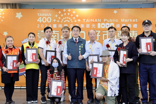 台南市集攤商獲經濟部評比佳績 市府加發獎勵金