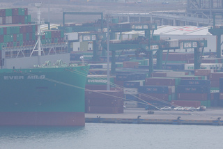 M1A2T抵台 台北港15日晚間全碼頭保養暫停作動