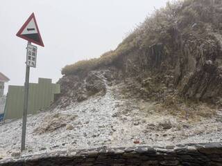 合歡山夜間可能結冰 台14甲翠峰至大禹嶺預警封閉