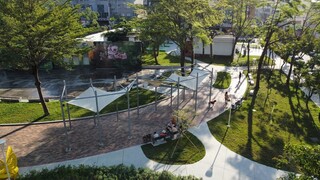 高市盛興公園改造完工 打造社區新休憩空間