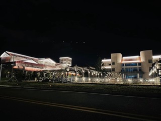 澎湖亮起來 遊客中心及風櫃洞涼亭夜間照明點燈