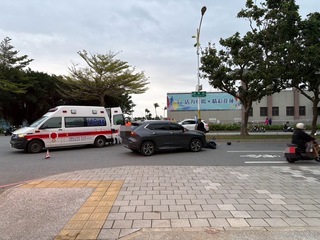 花蓮市無號誌路口車輛右轉擦撞直行機車 騎士不治