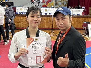 跆拳道小將林家嫙突破關卡 首獲世錦賽國手資格