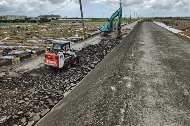 台南後鎮排水遭風災沖毀 投入近3億重建5月前發包 | 華視新聞