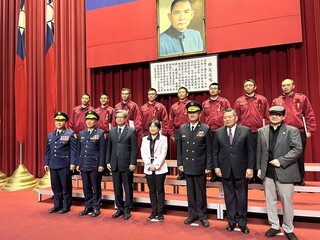 消防特考班結業添335新兵 劉世芳勉戮力災害防救