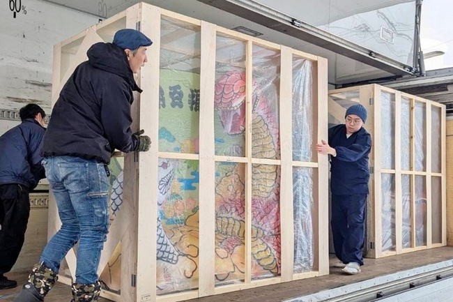 青森睡魔燈籠展台南登場 名師作品過年原汁原味亮相 | 華視新聞