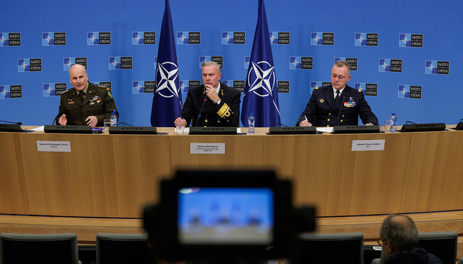 北約軍委主席包爾：中國不能玩兩手策略 | 華視新聞