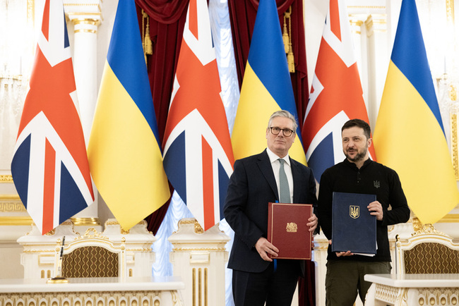 英烏議定深化長程打擊合作  英國增援防空系統 | 華視新聞