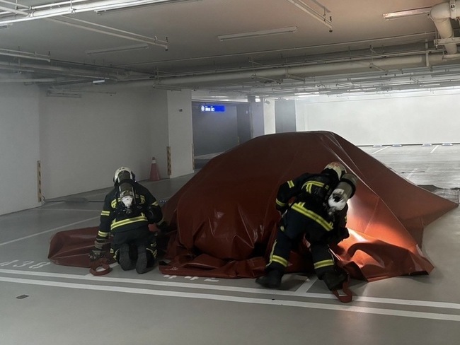 北市消防赴百貨公司演練 防春節火警 | 華視新聞