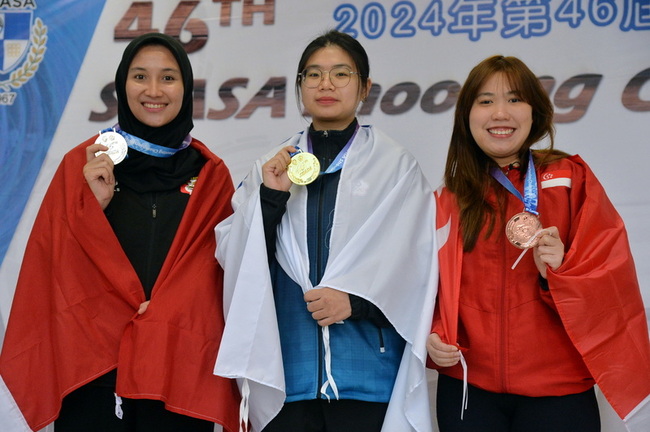 東南亞射擊錦標賽加賽摘金 林穎欣備戰亞洲盃 | 華視新聞