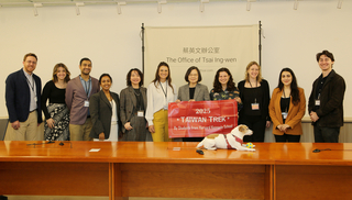 蔡英文見哈佛學生 談推動改革需要執政者勇氣