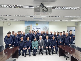 節安工作啟動 劉世芳到萬華警分局慰勉、激勵士氣