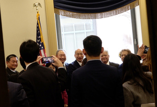 韓國瑜拜訪美國國會 盼參議院通過避免雙重課稅法案