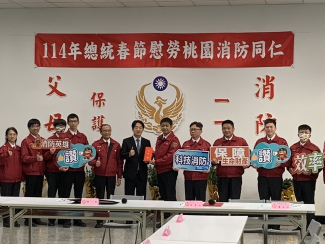 春節勗勉桃消 總統：許願救災零死亡及零重大傷害 | 華視新聞