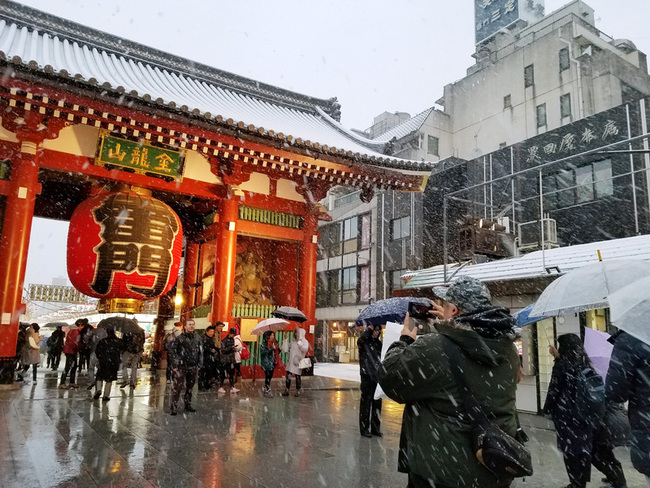 日本東京受低壓影響 2月初可能降雪 | 華視新聞