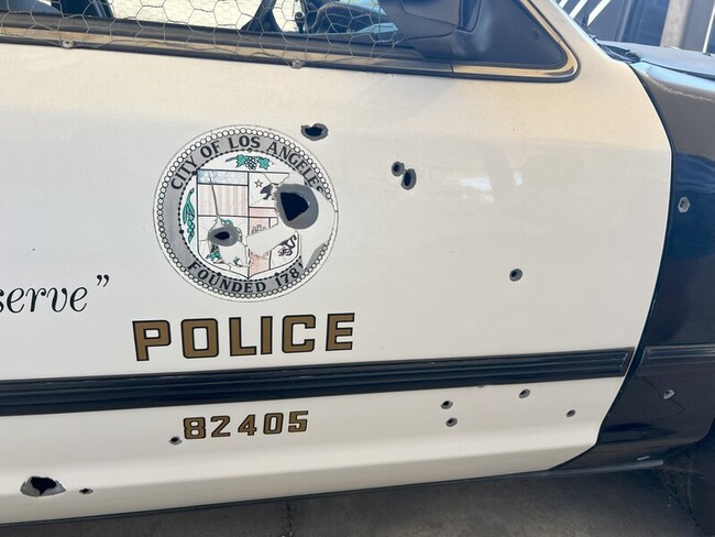 警車打成蜂窩當展示品 LA博物館見證百年警察史 | 華視新聞