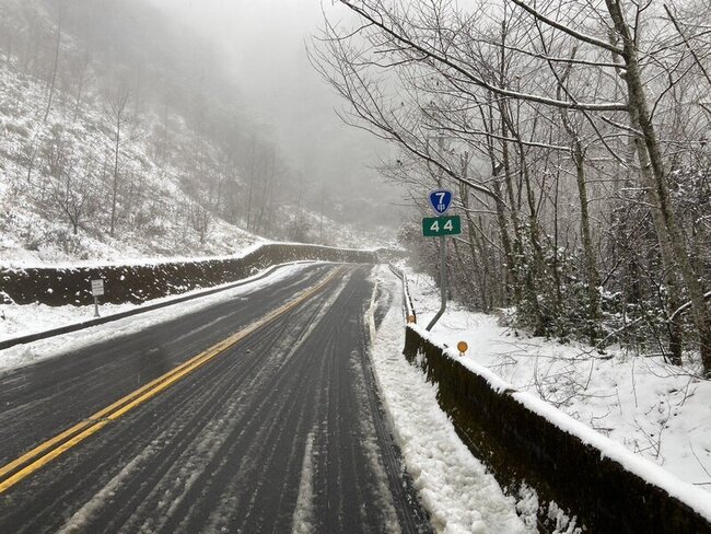 台7甲線宜蘭南山至台中勝光降雪 晚間預警性封閉 | 華視新聞