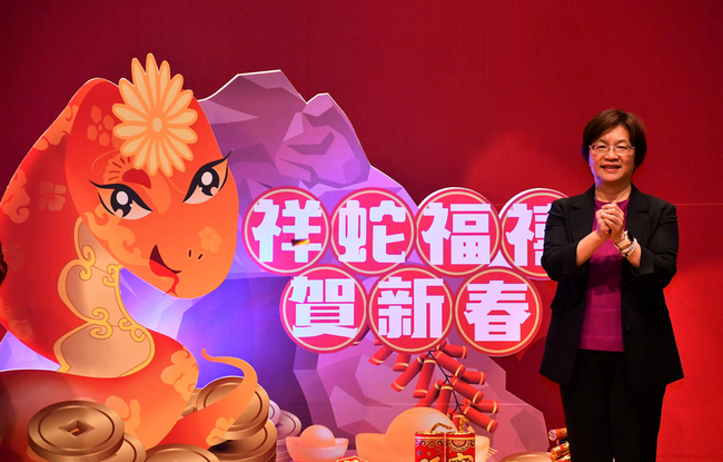 彰化新春團拜 王惠美盼3期規畫奠定下一個300年基礎 | 華視新聞