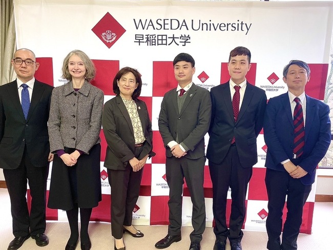 北市青年局攜手早稻田大學 簽署實習合作備忘錄 | 華視新聞