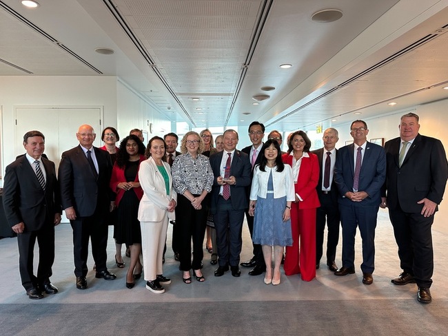 駐澳代表籲澳貿易部長及議員 挺台加入CPTPP | 華視新聞